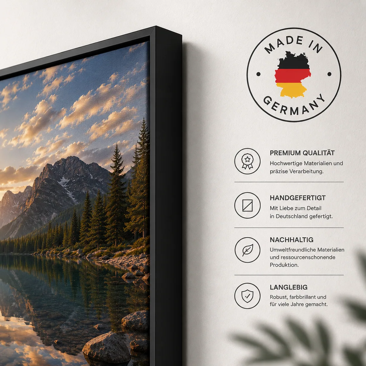 Alu-Frame Bild – hochwertig und nachhaltig gefertigt